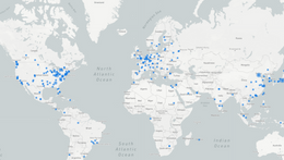 IPinfo CLI: See the location of IPs on a map